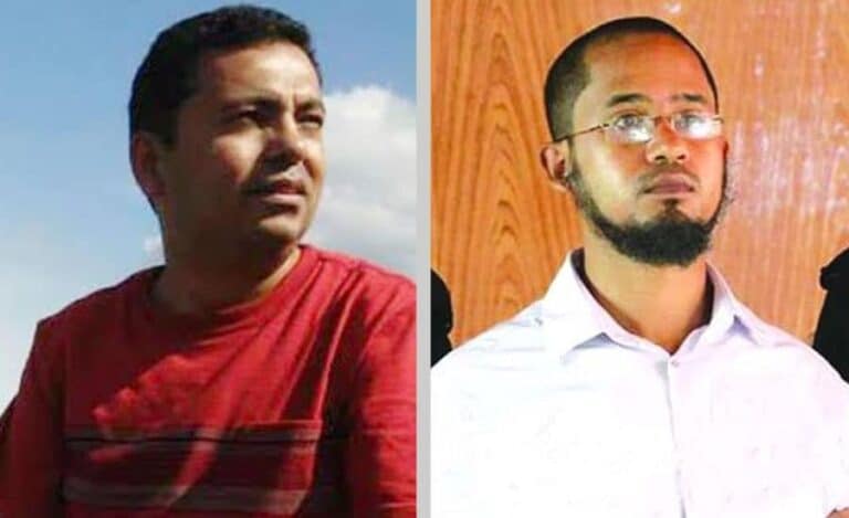 ব্লগার অভিজিৎ রায় ও শফিউর রহমান ফারাবী